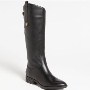 Sam Edelman black penny boots size 6M
